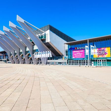 "Purple Chill" Super Zentrale Ferienwohnung Hbf-Messe-Buergerweide-Citygate-Ovb Arena Bremen Exterior foto